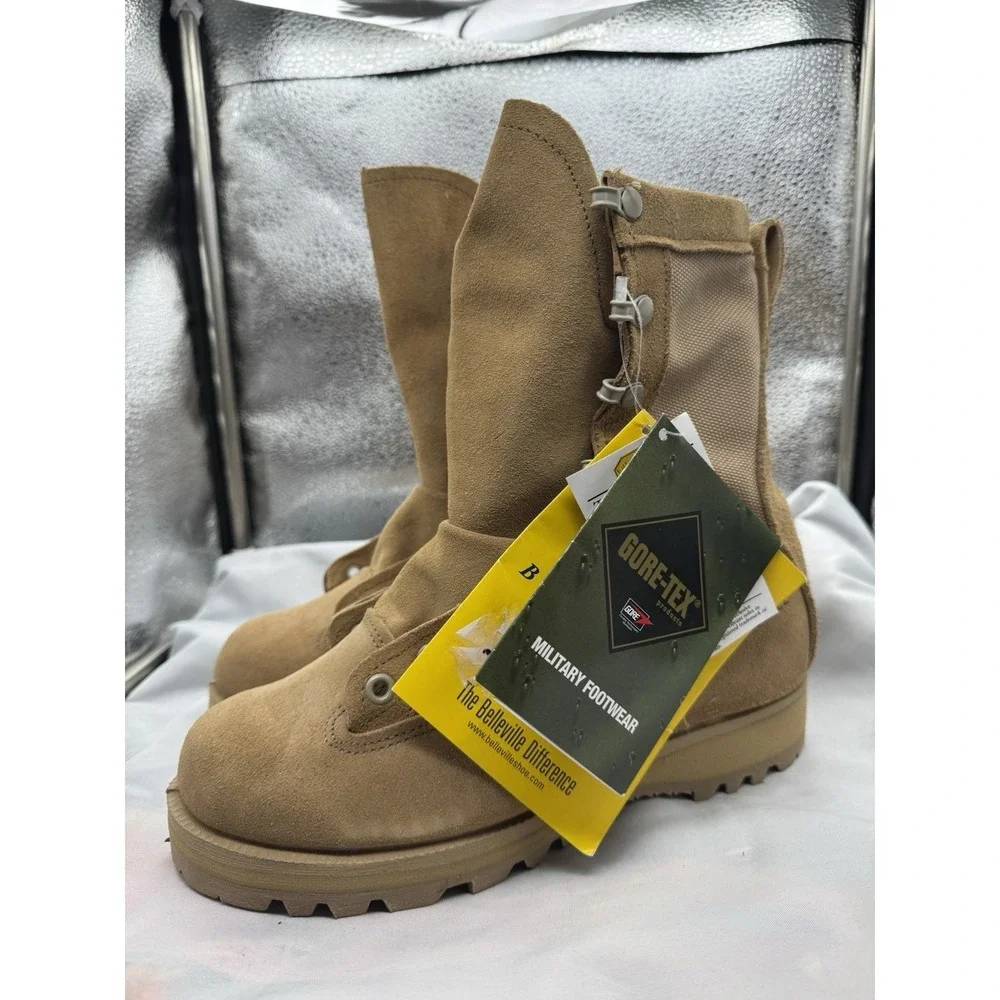 Belleville 790 A Waterproof Goretex Combat Flight Boots Vibram Mens Sz 4.5W‎